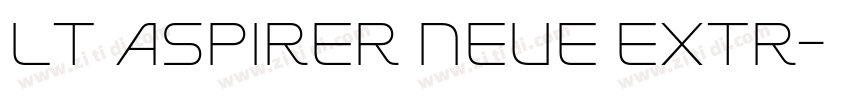 LT Aspirer Neue Extr字体转换